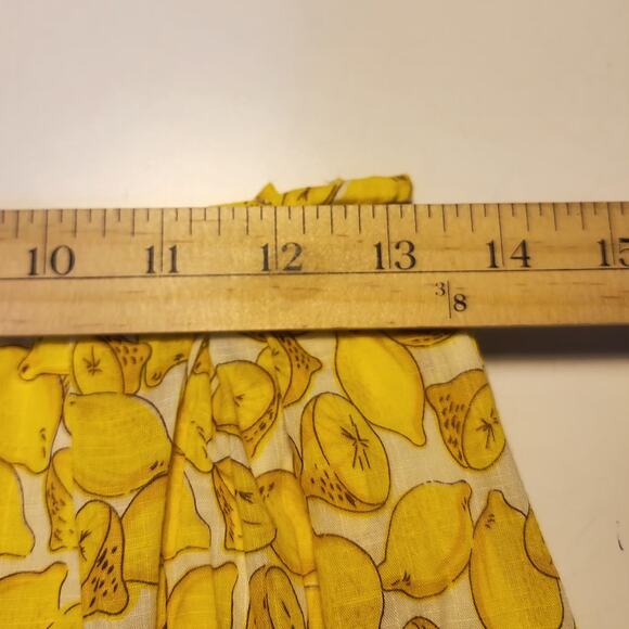 Anthropologie Skirt Moulinette Soeurs Womens S Lemons prariecore Cottagecore - Picture 6 of 9